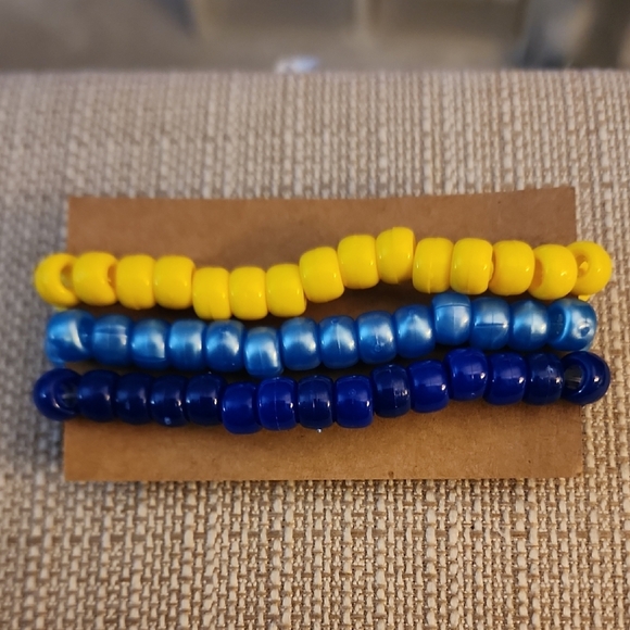 Colorful Beaded  Bracelet Set - Picture 1 of 3